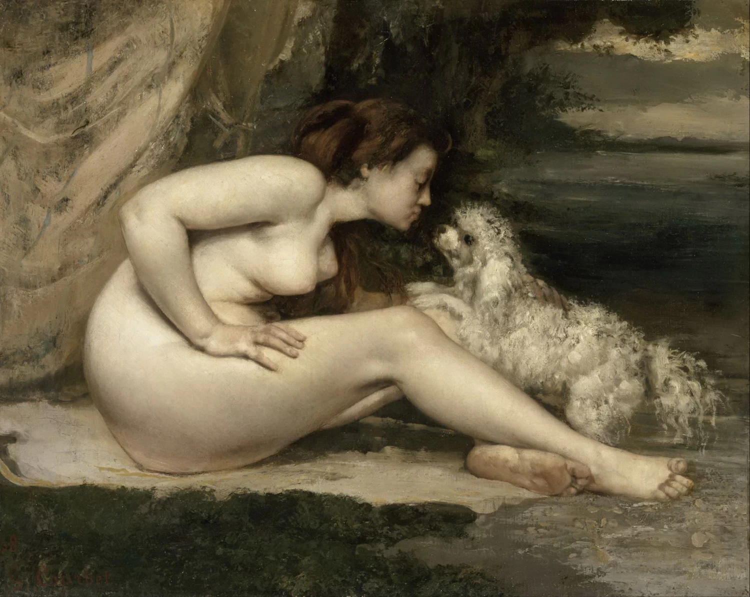 42-Donna nuda con il cane-Musée d'Orsay, Paris  